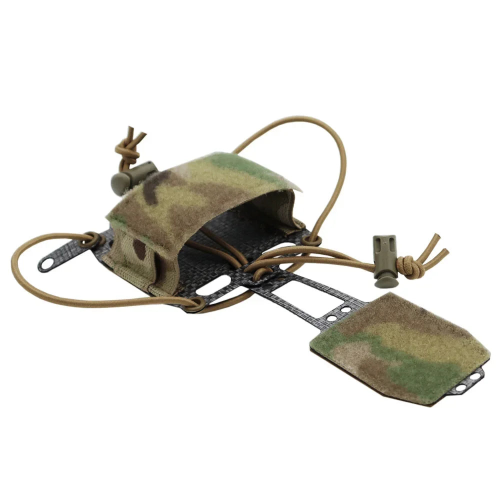 FERRO-Style PVS-31 Battery Case Pouch, Sport Helmet Retention System Outdoor Accessories for Men