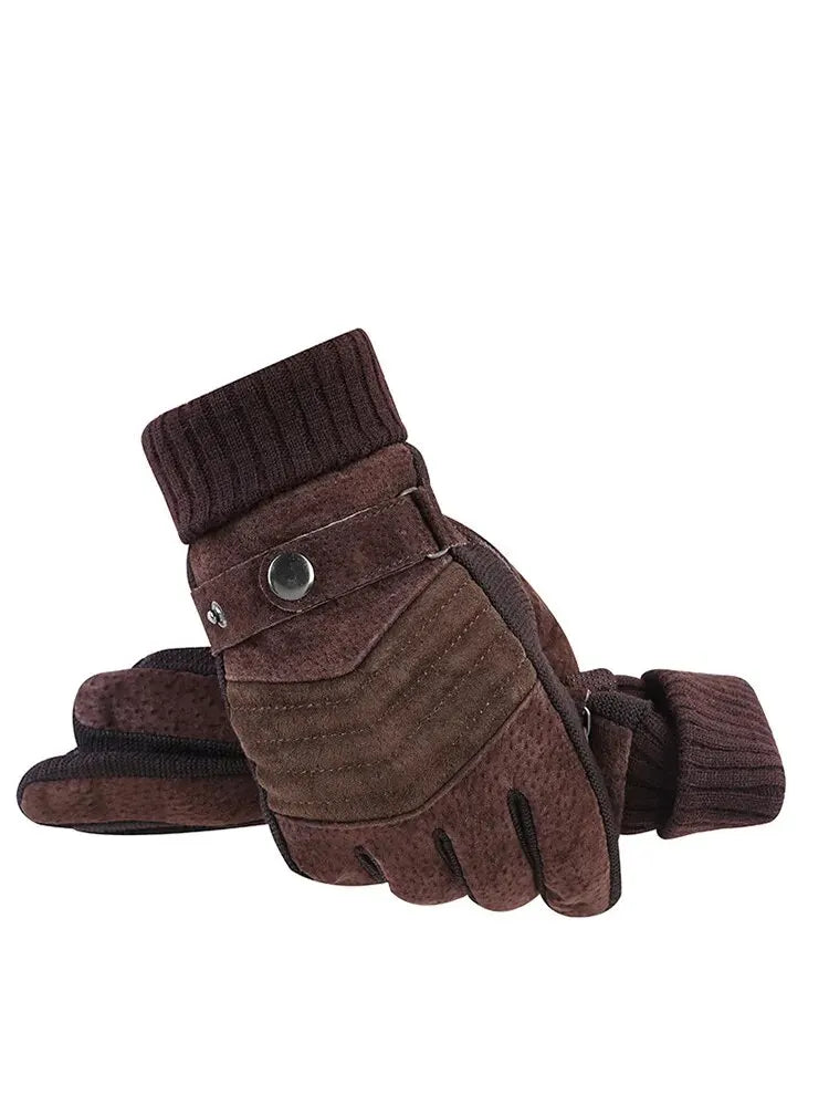 Winter Gloves Men Cycling Waterproof Warm Touchscreen Windproof Thermal