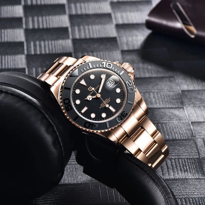 PAGANI Design Men’s Automatic Watch Sapphire Stainless Steel Waterproof Luxury Sport