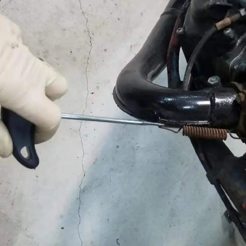 Pipe Spring Hook Exhaust Accessory for Motorcycle Metal Swivel Springs