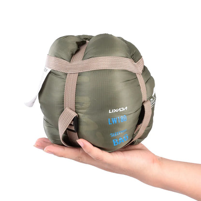 LIXADA 190*75cm Envelope Sleeping Bag Adult Camping Outdoor Mini Walking beach Sleeping Bags Ultralight Travel Bag Spring Autumn-EXPROTAS