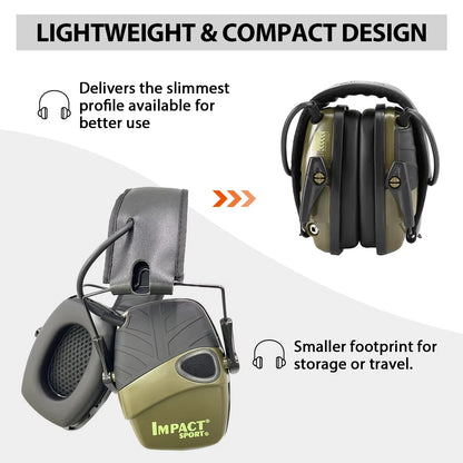 Hearing Protector Electronic Tactical Shooting Earmuffs Active Anti-noise