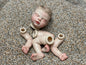 18-20 Inch Painted Reborn Baby Doll Kit Soft Touch Unassembled Lifelike Bebe