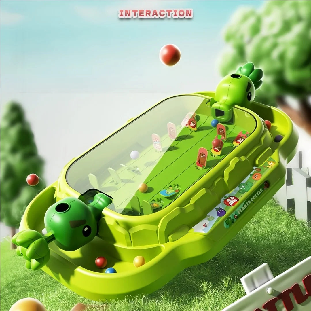 Plants Vs Zombies 2-Player Tabletop Shooting Game Family Party Toy