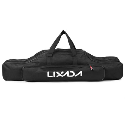 Lixada 3-Layer Fishing Rod Bag 90/120/150cm Folding Pole Reel Tackle Case