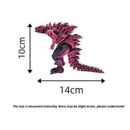 3D Printed Articulated Muscle Dinosaur Figure Movable Joint Desk Model - EXPROTAS