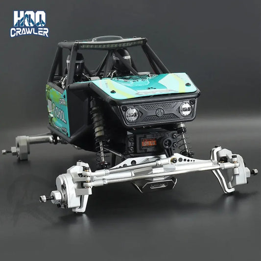 Aluminium Front Rear Portal Axle Set 1/10 RC Crawler Axial Capra UTB Currie F9
