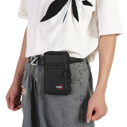 Mobile Phone Case Waist Bag Outdoor Pouch Crossbody Men Travel Storage