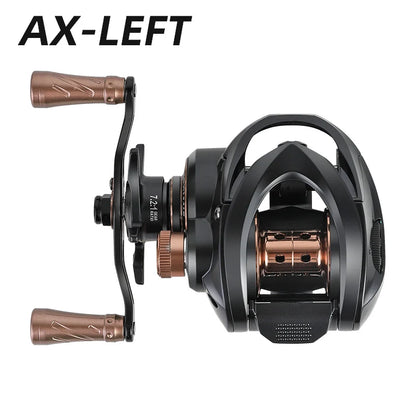 BILLINGS AX200 Ultralight Baitcasting Fishing Reel 7.2:1 Gear Ratio 6KG Drag