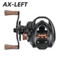 BILLINGS AX200 Ultralight Baitcasting Fishing Reel 7.2:1 Gear Ratio 6KG Drag