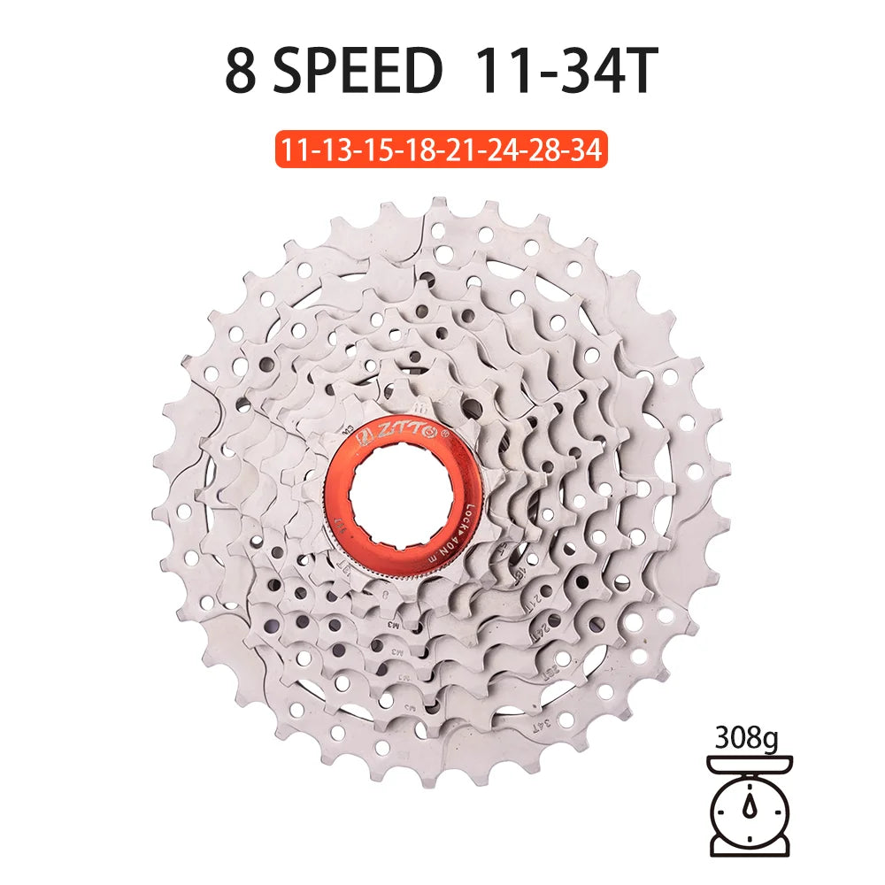ZTTO MTB Road Bike 8/9/10/11/12 Speed Cassette 11v 25T/28T//30T/32T/34T/36T Sprocket K7 10v Bicycle Freewheel-EXPROTAS