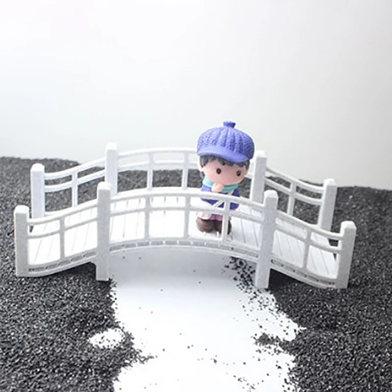 1PC Figurine Fairy Garden Miniature Bridge Ornament for Room Decoration