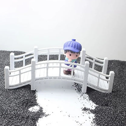 1PC Figurine Fairy Garden Miniature Bridge Ornament for Room Decoration
