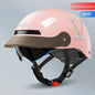 MOWK Motorcycle Vintage Half Helmet Summer Breathable Men Women Electric Jet Scooter Open Face Helmets Reflective Safety Helmets
