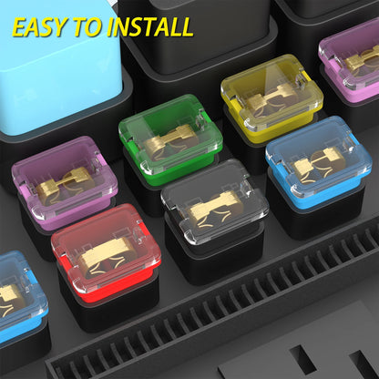 36PCS Low Profile Box Fuse Assortment Automotive Micro Car Fuses