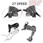 MicroNEW Mountain Bike Rear Derailleur 3x7 3x8 3x9 3x10 3x11 Speed with Internal Shift Cable MTB Bicycle Front Shifter