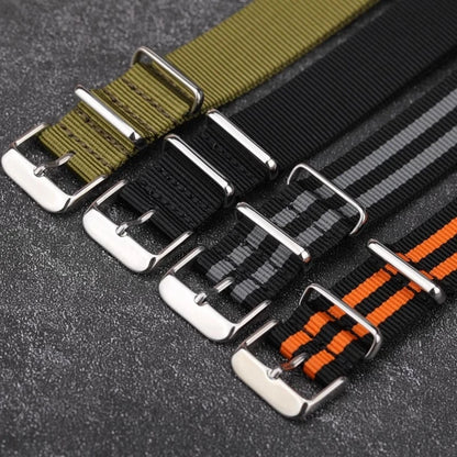 Nato Watch Strap Nylon Band 18mm 20mm 22mm Military Diver Wristwatch