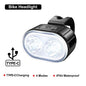 Rechargeable Bike Light Front Rear USB LED Torch Bicycle Lamp Waterproof