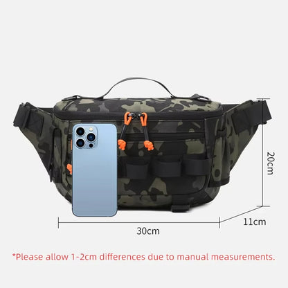 Tactical Sling Bag Waist Pack Fishing Outdoor Hiking Fanny Shoulder Bag
