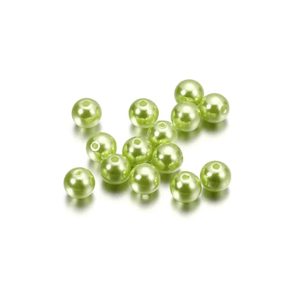 1000Pcs Imitation Pearl Beads 3-20mm Round Spacer for Bracelet Making DIY