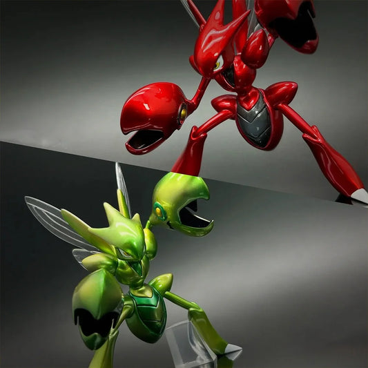 Scizor Figure 9cm Anime Model PVC Desktop Ornament Collectible