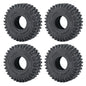 YEAHRUN 4Pcs 1.0inch Soft Rubber Wheel Tires 50/54/58/62/64/65mm for TRX-4M 1/18 Axial SCX24 1/24 RC Crawler Car Upgrade Parts-EXPROTAS