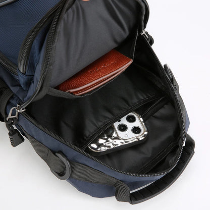 Men's Chest Bag Crossbody Waist Pack Fashion Sling Small Oxford Bag