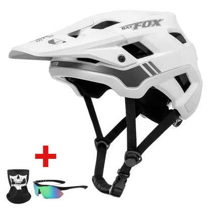 BATFOX Bike Helmet men's bicycle helmet MTB casco bicicleta Mountain bike casco ciclismo hombre Matte black cycling helmets-EXPROTAS
