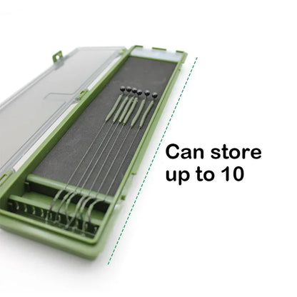 Fishing Tackle Rig Box Carp Hair Ronnie Zig Rig Swivel Storage Wallet Case