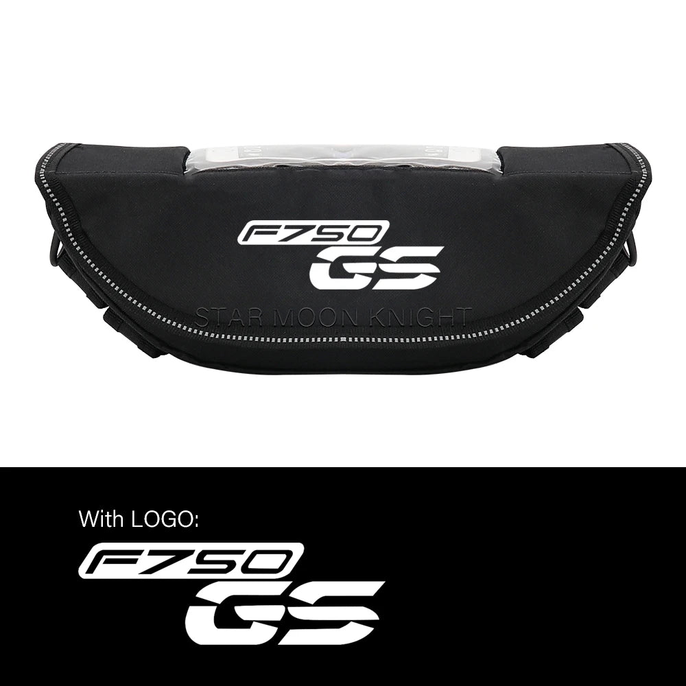 Waterproof Handlebar Tool Storage Bag for BMW R1250GS R1200GS F850GS F750GS