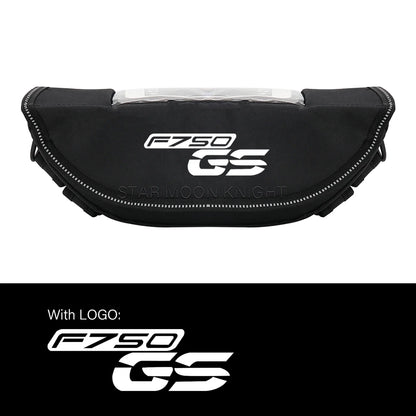 Waterproof Handlebar Tool Storage Bag for BMW R1250GS R1200GS F850GS F750GS