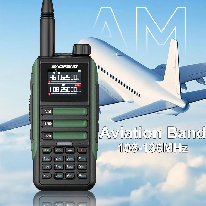 Baofeng UV16M Two Way Radio Walkie Talkie Long Range UHF VHF AM FM