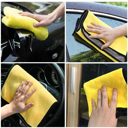 Car Wash Microfiber Towel 30x30/60CM Cleaning Drying Cloth Detailing Care
