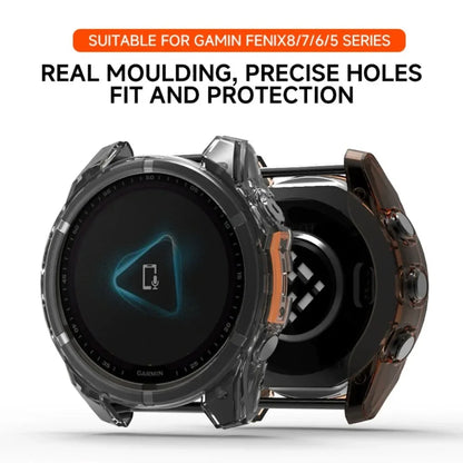 Protective Case for Garmin Fenix 9 51mm 47mm 43mm TPU Bumper Cover