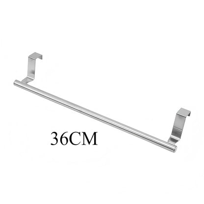 Towel Rack Over Cabinet Steel Wire Bathroom Storage Organizer Rod