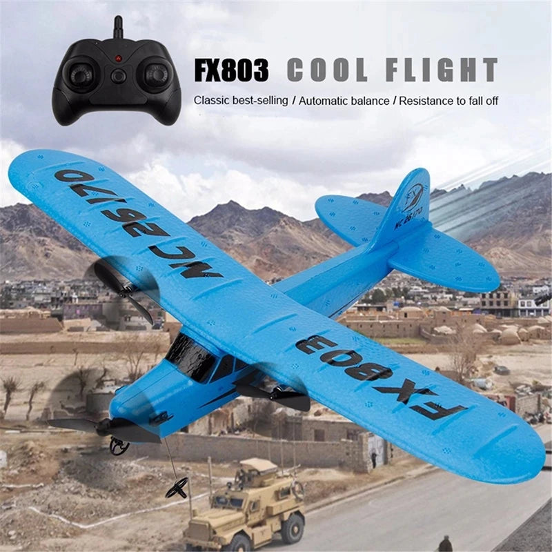 FX803 2.4G 2CH RC Plane EPP Foam Remote Control Outdoor Glider Aircraft