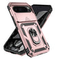 Google Pixel 6-9 Pro XL Armour Ring Case Camera Cover Shockproof Kickstand