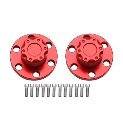 1/10 RC Crawler Metal Wheel Center Dust Caps 6-Hole for 1.9" & 2.2" Wheels - EXPROTAS