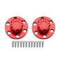 1/10 RC Crawler Metal Wheel Center Dust Caps 6-Hole for 1.9" & 2.2" Wheels - EXPROTAS