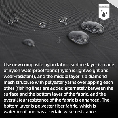 Rhinowalk Bicycle Handlebar Bag 8–13L Waterproof Front Dry Bag Set for MTB Road Gravel Bike