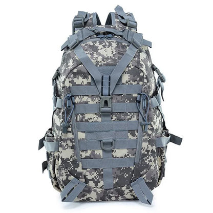 40L Camping Backpack Men's Bag Travel Bags Tactical Molle Climbing Rucksack Hiking Outdoor Reflective Shoulder Fishing Bag-EXPROTAS