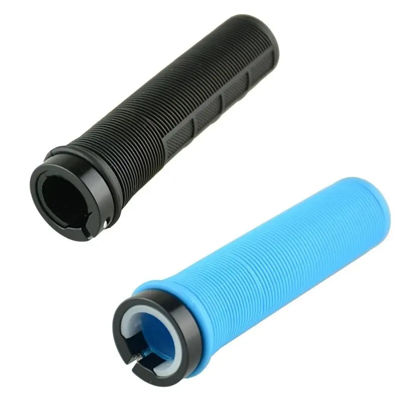 TPR Lock-On Bicycle Handlebar Grips Non-Slip MTB Rubber Grips