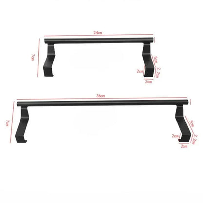 Towel Rack Over Cabinet Steel Wire Bathroom Storage Organizer Rod