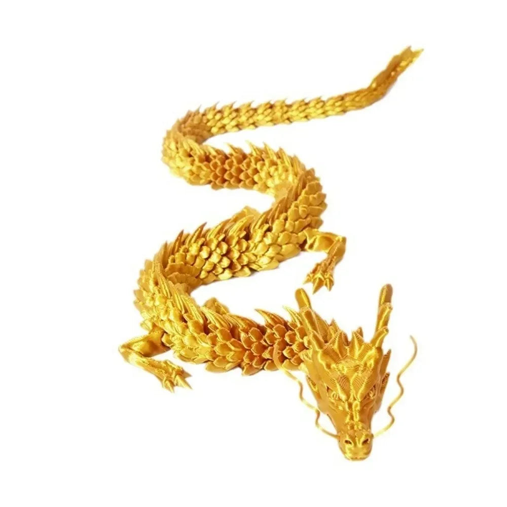 3D Printed Gem Dragon Crystal Fidget Toy Rotatable Articulated 88CM 60CM
