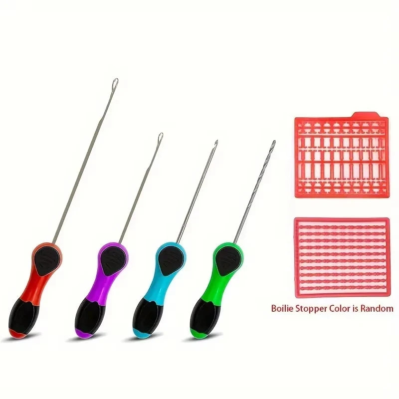 Carp Boilie Drill Stringer Needle Stainless Steel Bait Rigging Tool Hair Rig