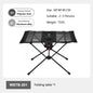 Portable Folding Camping Table with Cup Holders Lightweight Outdoor Picnic