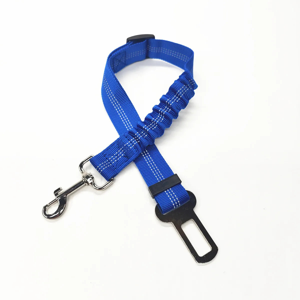 Adjustable Dog Car Seat Belt Harness Travel Safety Elastic Restraint Strap