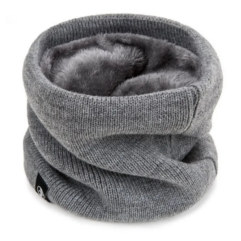 Men Face Cover Neck Warmer Scarf Winter Thermal Fleece for Women Ski