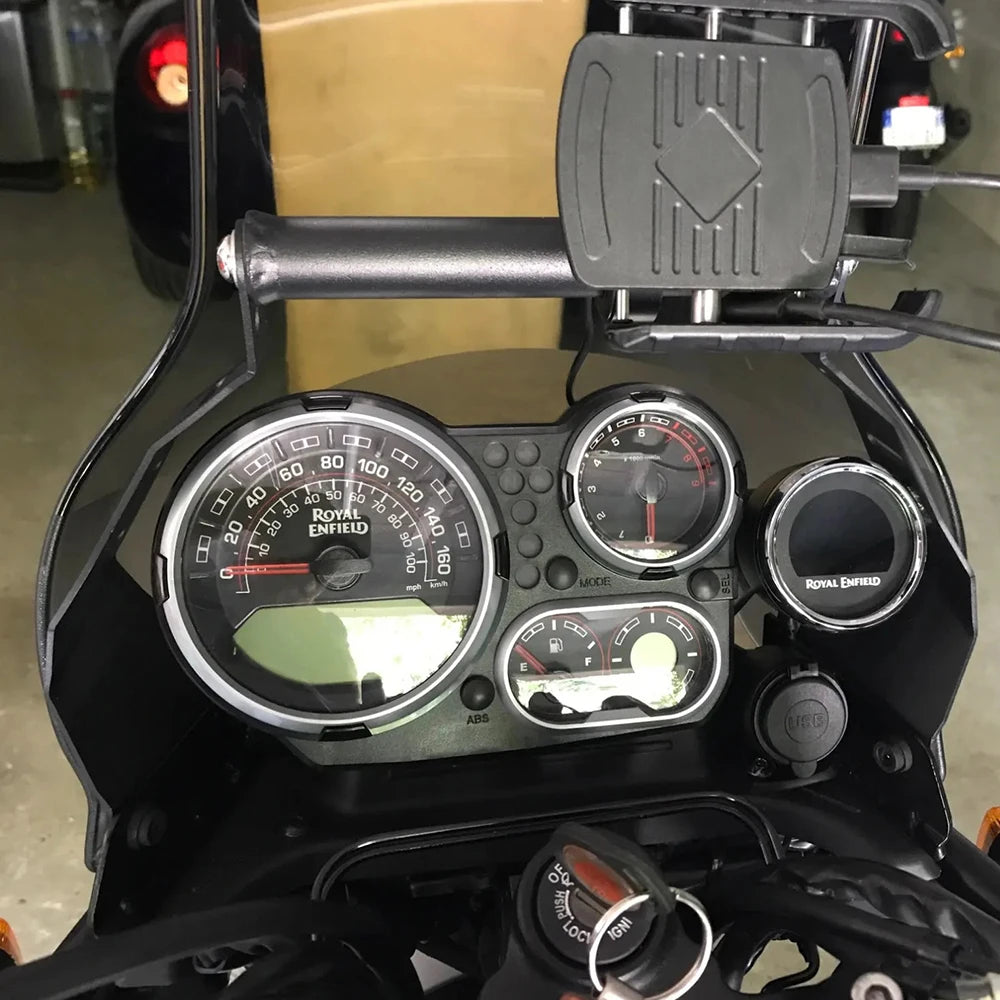Phone GPS Navigation Mount Bracket Bar Clamp for Royal Enfield Himalayan BS6 2021-2023