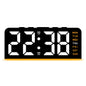Mood Light Digital Alarm Clock USB LED Snooze Temperature Display 12/24H